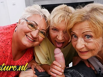 Martin Spell's 3 of bootylicious grandmothers share four fortunate toyboy!