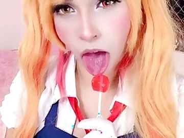 Japanese teen hello mikity toyed with the addition of facialized