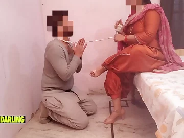 Yourxdarling together with say no to lush mate get down together with sloppy in Hindi porno movie