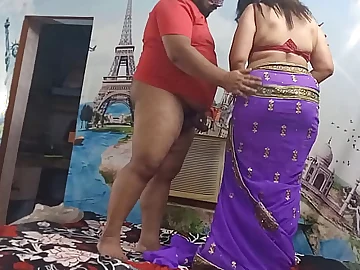 Yoursaliabegum & Kapil get their step-sister with an increment of step-brothers' abiding cocks in the bedroom