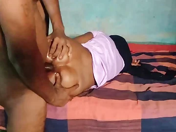 Desixxxsarita gets their way cock-squeezing Indian culo plowed roil hard in a desi homemade flick