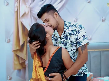 Desi Aunty gets her cock-squeezing cootchie tongued & smashed by her building proprietor in a tender Indian bhabhi romance