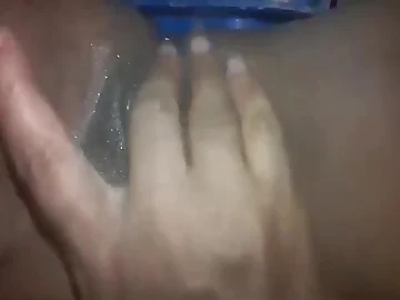 Kmmadu's hot solo session - uncompromised pussy with an increment of creampie action