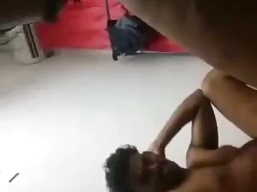Tamil duo gets insatiable with rock hard plowing plus rough making love