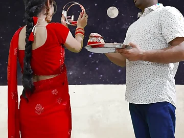 Your Priya's Very first Karva Chauth: Observe Her Get Down & Grubby with a Rock-hard Manstick Under the Sky